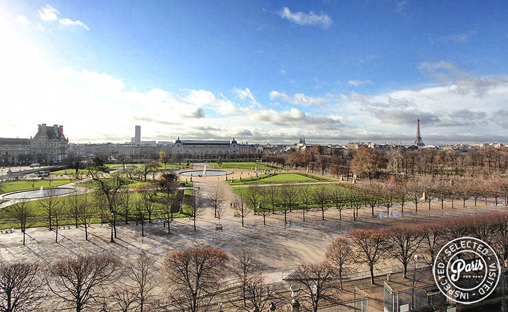 Amazing view from Tuileries Garden, apartment for rent in Paris, Opera-Vendome