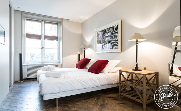 Third bedroom at Elysee Garden, apartment rental in Paris, Champs-Elysées 