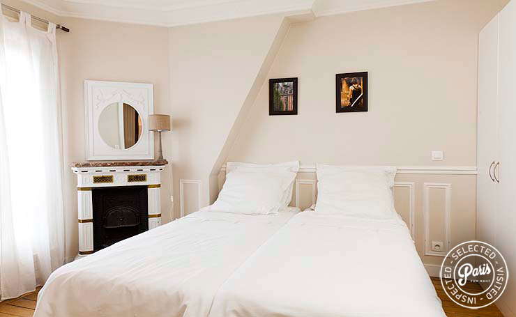 Second bedroom at Mouffetard 2, apartment for rent in Paris, Latin Quarter