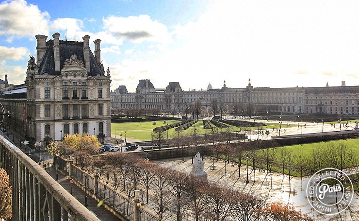View from Tuileries Garden, apartment for rent in Paris, Opera-Vendome