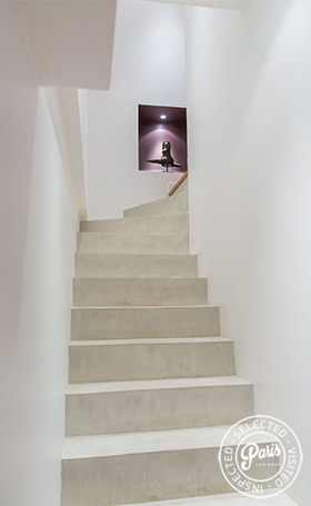 Inner stairs at Latin Quarter Loft, Paris apartment rental, Latin Quarter