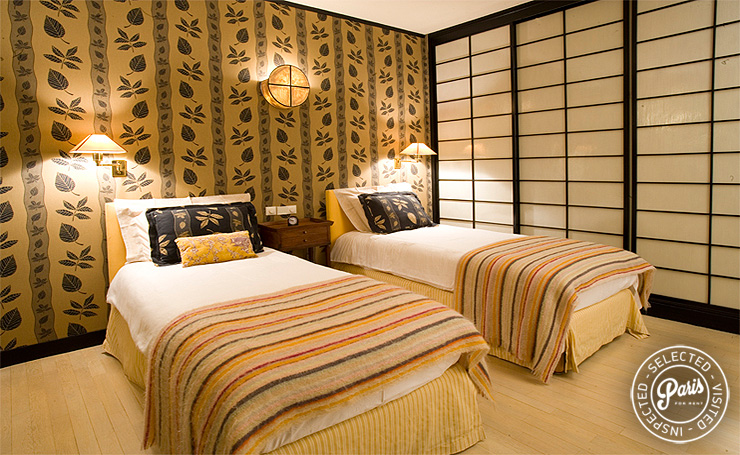 Second bedroom at Rive Gauche, apartment for rent in Paris, Saint Germain
