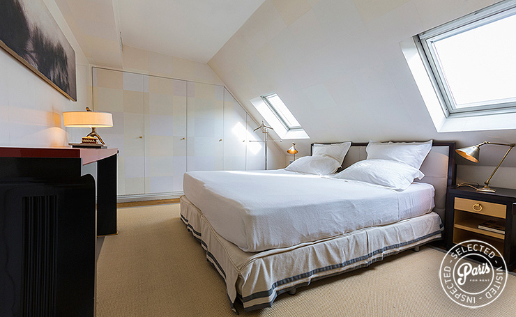 Second bedroom at Madeleine Terrace, vacation rental in Paris, Opera-Vendome